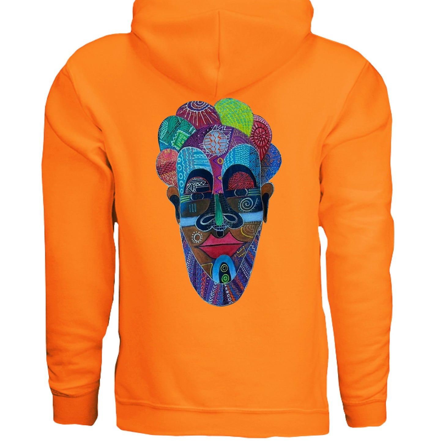 SAFETY ORANGE - BACK