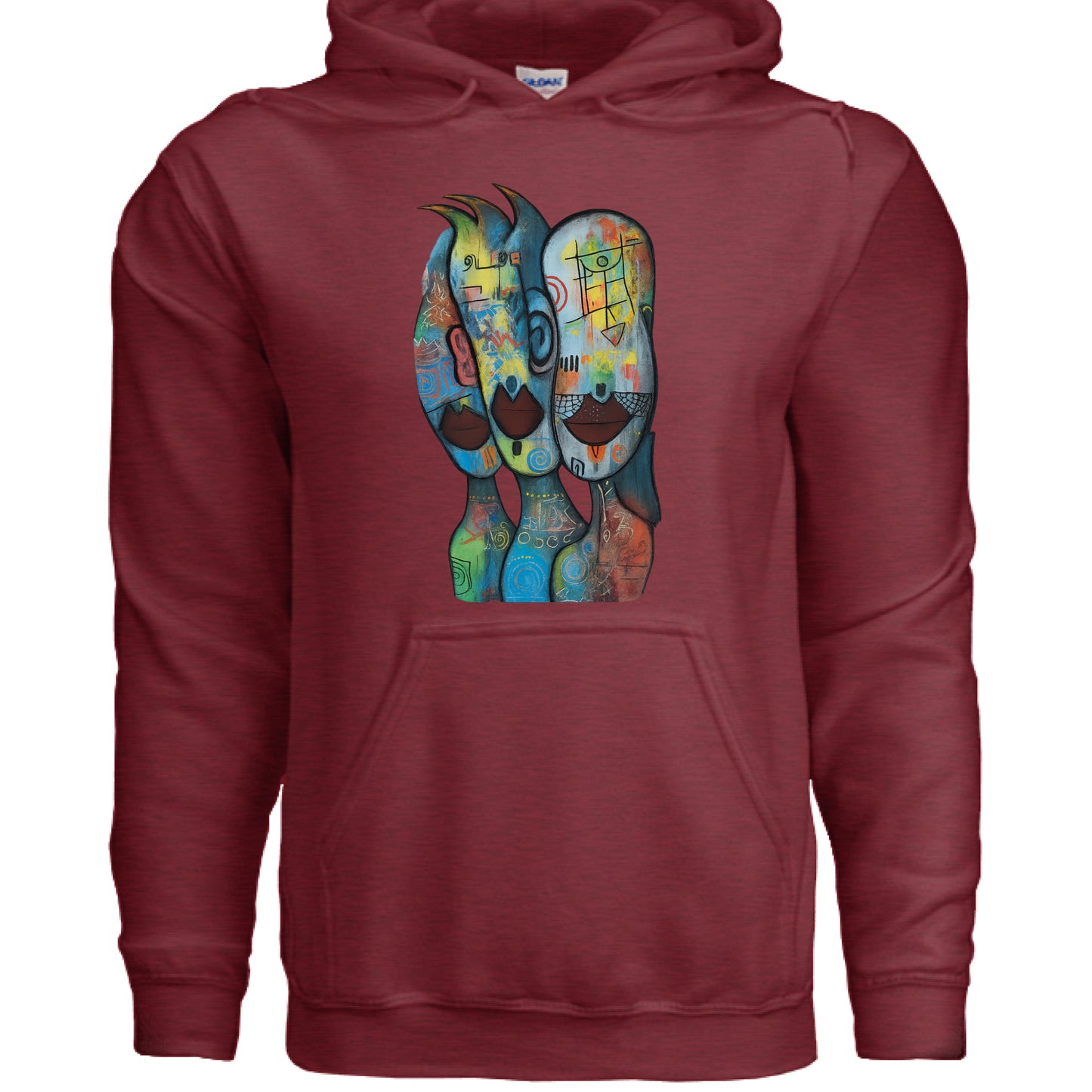 ANTIQUE CHERRY RED - FRONT